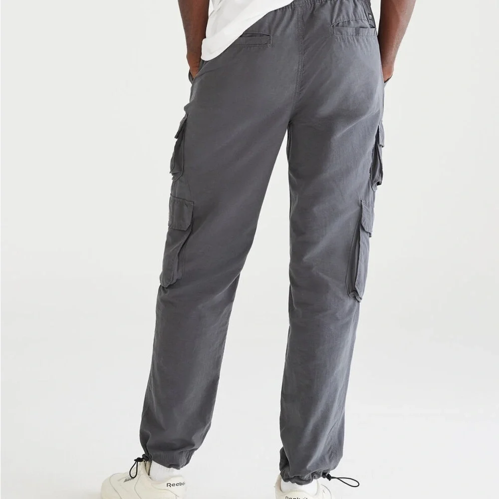 Aeropostale Gray Cargo Pants Relaxed Fit XS